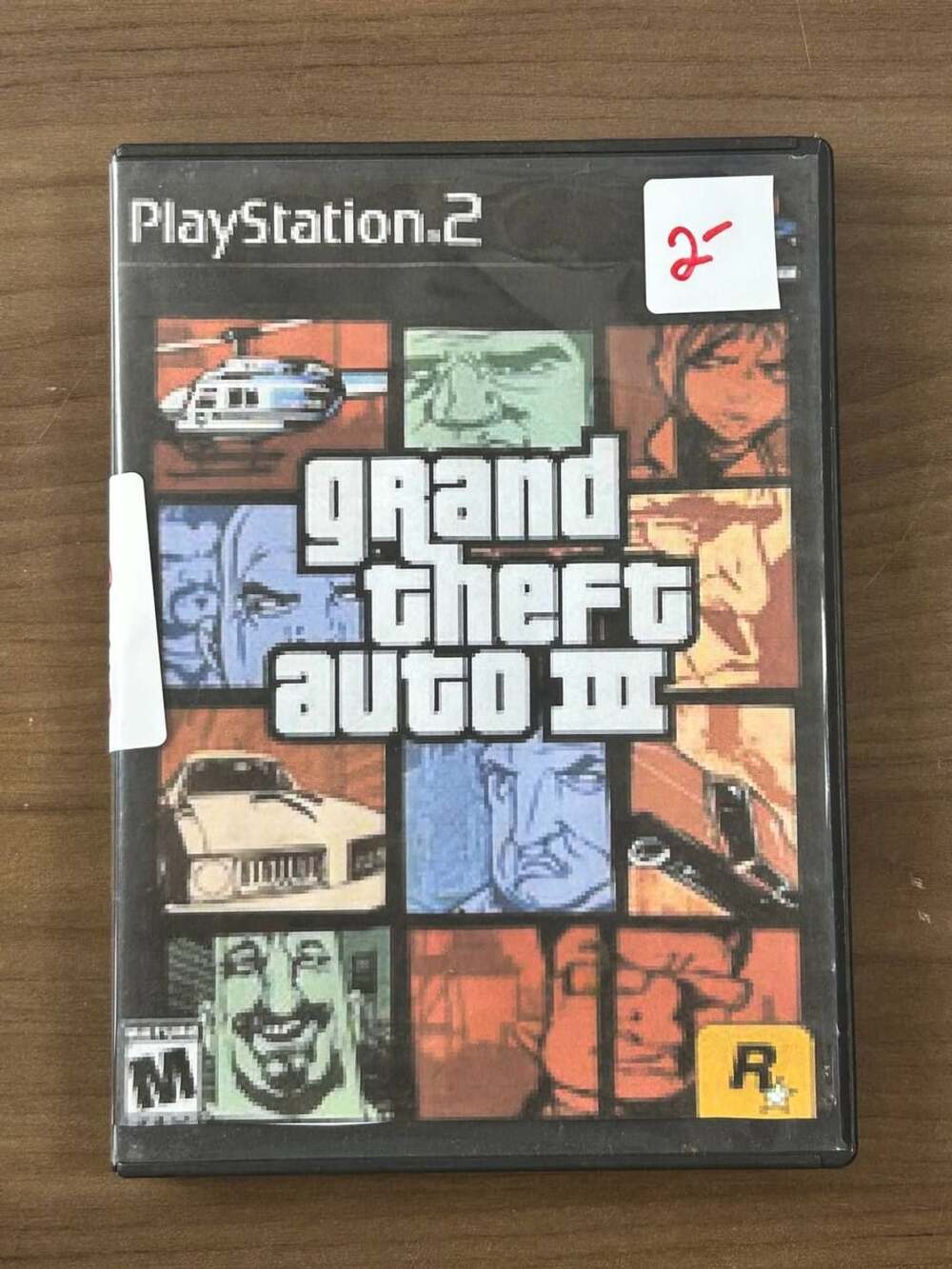 Grand Theft Auto III GTA 3 PS2 PlayStation 2 Disc & Case NTSC-U/C